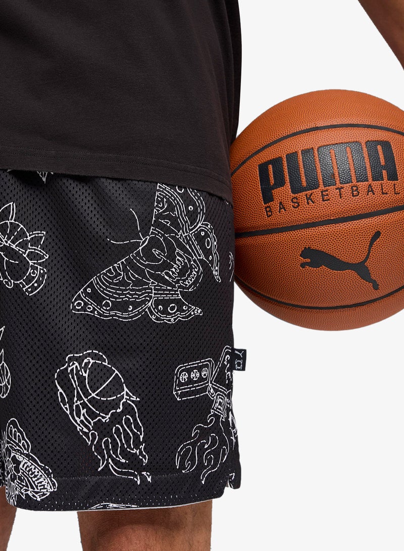 PUMA 7" Swish N' Ink Reversible Shorts - Image 3